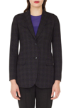 AKRIS SPECKLED WOOL TWEED BLAZER,957700019603