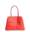 MARC JACOBS THE EDITOR LEATHER TOTE - RED,M0012564