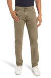 Ag Tellis Sud Modern Slim Stretch Twill Pants In Army Green