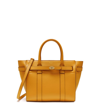 MULBERRY SMALL ZIP BAYSWATER CLASSIC LEATHER TOTE - YELLOW,HH4406-205