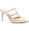 VALENTINO GARAVANI ROCKSTUD CAGE MULE,QW2S0H16RGC