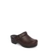 Dansko Berry Milled Burnished In Antique Brown Leather