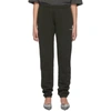 BALENCIAGA BALENCIAGA BLACK JOGGER LOUNGE PANTS