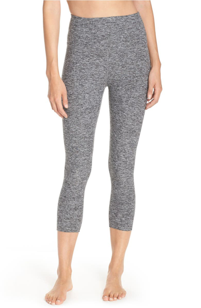 Beyond Yoga Space-dye High Waist Capri Legging In Multicolour