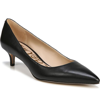 Sam Edelman Dori Faux Patent-leather Pumps In Black Leather