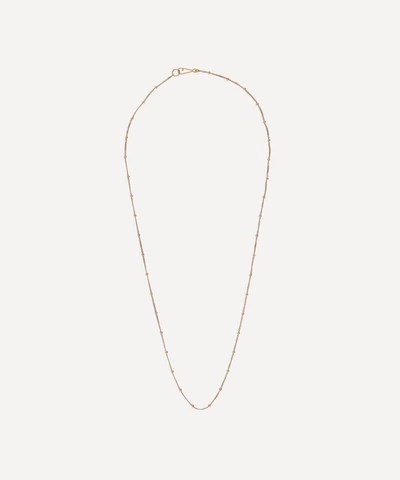 Annoushka 14ct Rose Gold Saturn Short Chain Necklace