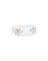 DAVID WEBB 18K WHITE ENAMEL & DIAMOND HERO RING,PROD209310018