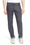 Naked And Famous Weird Guy Left Hand Twill Selvedge Jeans Indigo In Indigo