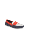 Swims Classic Colorblock Penny Loafer In Navy Traffic Light