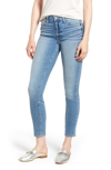 PAIGE HOXTON DISTRESSED ANKLE JEANS,1767C36-6020