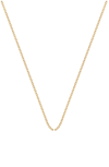 Monica Vinader Rolo Chain 22-24 Inch In Yellow Gold
