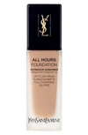 Saint Laurent All Hours Full Coverage Matte Foundation Broad Spectrum Spf 20 In B30 Almond