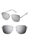 MVMT OUTLAW 55MM POLARIZED SUNGLASSES - SILVER MIRROR,OUTL-01CMP