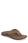 Olukai 'hokua' Flip Flop In Mustang/ Mustang