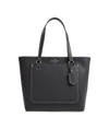 KATE SPADE THOMPSON STREET - KIMBERLY LEATHER TOTE - BLACK,PXRU8743