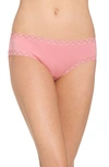 Natori Bliss Cotton Girl Briefs In Jasmine