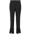 GIVENCHY MOHAIR AND WOOL CROPPED PANTS,P00330013