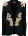 ALEXANDER MCQUEEN BEADED COCKTAIL BLAZER