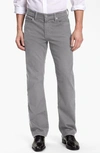 Ag 'protege Sud' Straight Leg Pants In Stone Grey