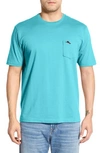 Tommy Bahama 'new Bali Sky' Original Fit Crewneck Pocket T-shirt In Blue Radiance