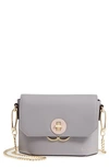 TED BAKER COLOUR BY NUMBERS LEATHER CROSSBODY BAG - GREY,XH8W-XBN5-TADU