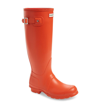 Hunter 'original Tall' Rain Boot In Orange
