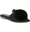 CHARLES DAVID WELLA POMPOM LOAFER MULE,2C18F074