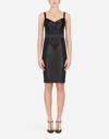 Dolce & Gabbana Suspender Dress In Black