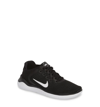 Nike Men's Free Run 2018 Running Sneakers From Finish Line In Black/ White