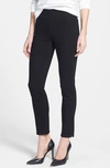 Nydj Petites Alina Pull-on Ankle Jeans In Black In Black