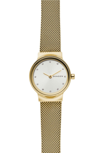 Skagen Freja Bracelet Watch, 26mm In Gold/ Silver/ Gold
