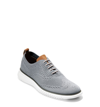 Cole Haan 2.zerogrand Stitchlite Water Resistant Wingtip In Ironstone/ White