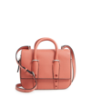 DANIELLE NICOLE KINSLEY LEATHER CROSSBODY BAG - RED,DN182915