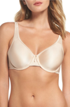 Wacoal Basic Beauty Full-figure Contour Spacer Bra In Sand