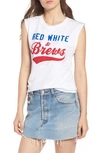 PRINCE PETER RED WHITE & BREWS MUSCLE TEE,PPC-USA104