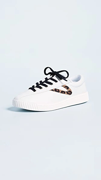 Tretorn Ny Lite 15 Plus Leather Low-top Trainers In White