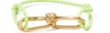 ANNELISE MICHELSON WIRE CORD BRACELET,W-B4/BRIGHT YELLOW