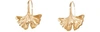 AURELIE BIDERMANN TANGERINE EARRINGS,TANBO01MG YELLOW GOLD