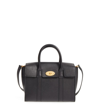 MULBERRY 'SMALL BAYSWATER' LEATHER SATCHEL - BLACK,HH3619-346A100