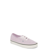 Vans 'authentic' Sneaker In Lavender Fog/ Snow White