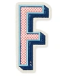 ANYA HINDMARCH F leather sticker