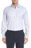 IKE BEHAR CLASSIC FIT CHECK DRESS SHIRT,B1005MBC2