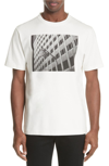 CALVIN KLEIN 205W39NYC FLAG ON BUILDING GRAPHIC T-SHIRT,83MWTC24 C133