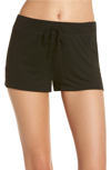 Splendid Campside Drawstring Shorts In Black