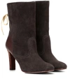 SEE BY CHLOÉ LARA SUEDE ANKLE BOOTS,P00321119