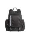 Calvin Klein 205w39nyc Nylon Flap Backpack - Black In Black