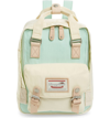 DOUGHNUT Mini Macaroon Colorblock Water Resistant Backpack,D124-6169