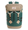 DOUGHNUT SMALL COLORADO WATER REPELLENT BACKPACK - GREEN,D183-5404