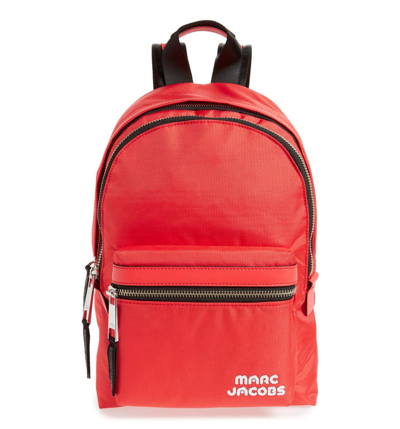 Marc Jacobs Medium Trek Nylon Backpack - Red