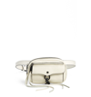 Rebecca Minkoff Blythe Leather Belt Bag/fanny Pack In Antique White